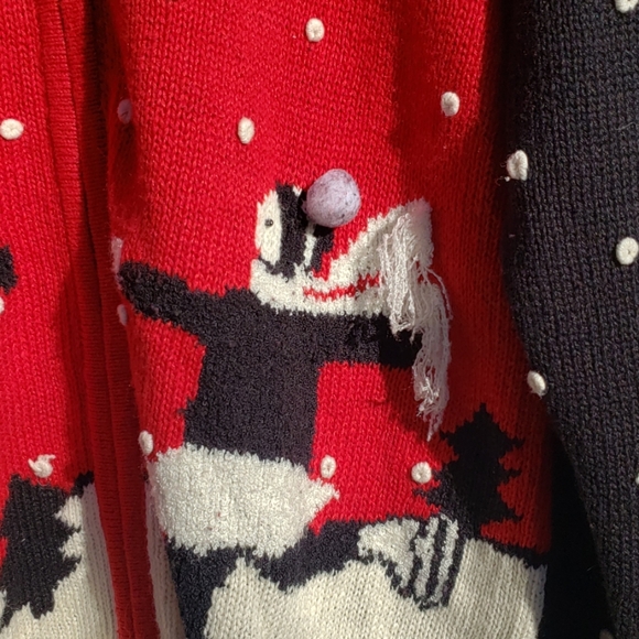 Vintage Gallagher Christmas Fun Sweater Medium - Picture 3 of 8